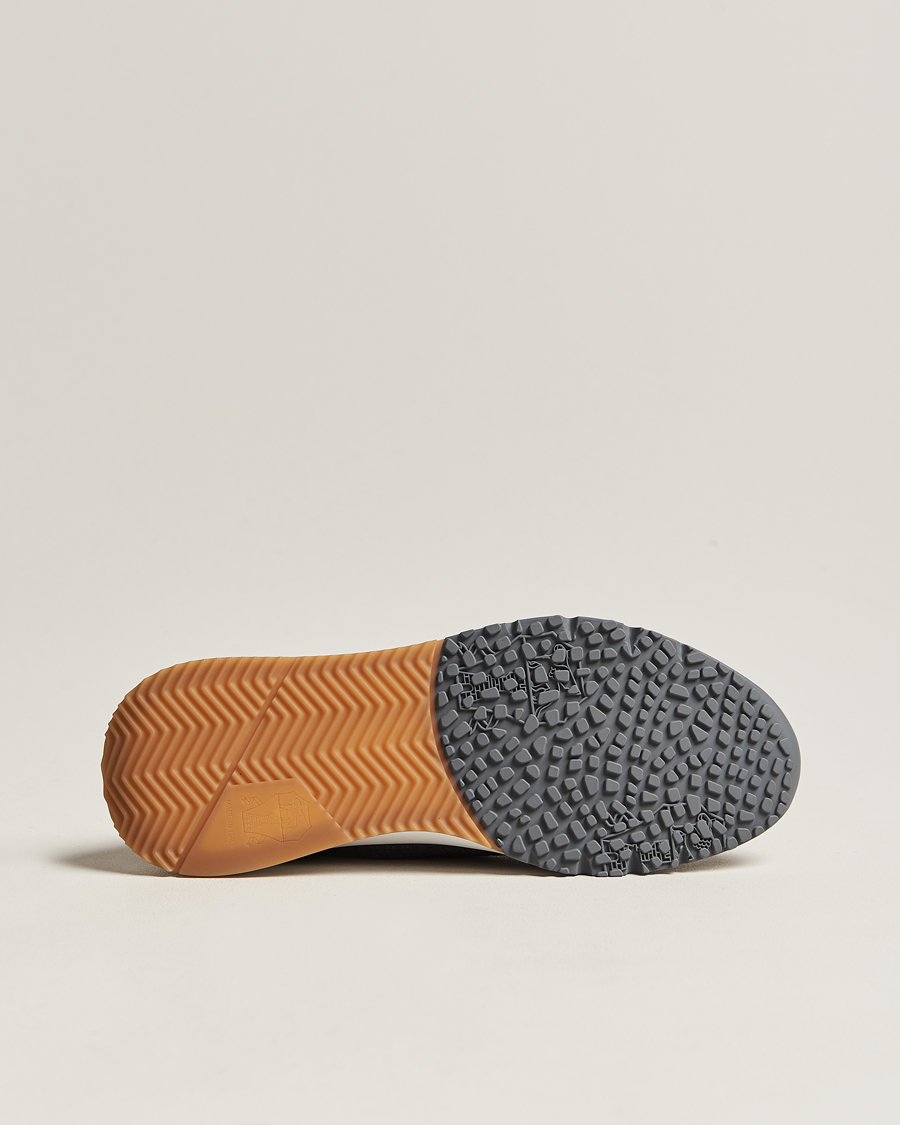 Herre | Brunello Cucinelli Flannel Running Sneakers Dark Grey | Brunello Cucinelli | Flannel Running Sneakers Dark Grey