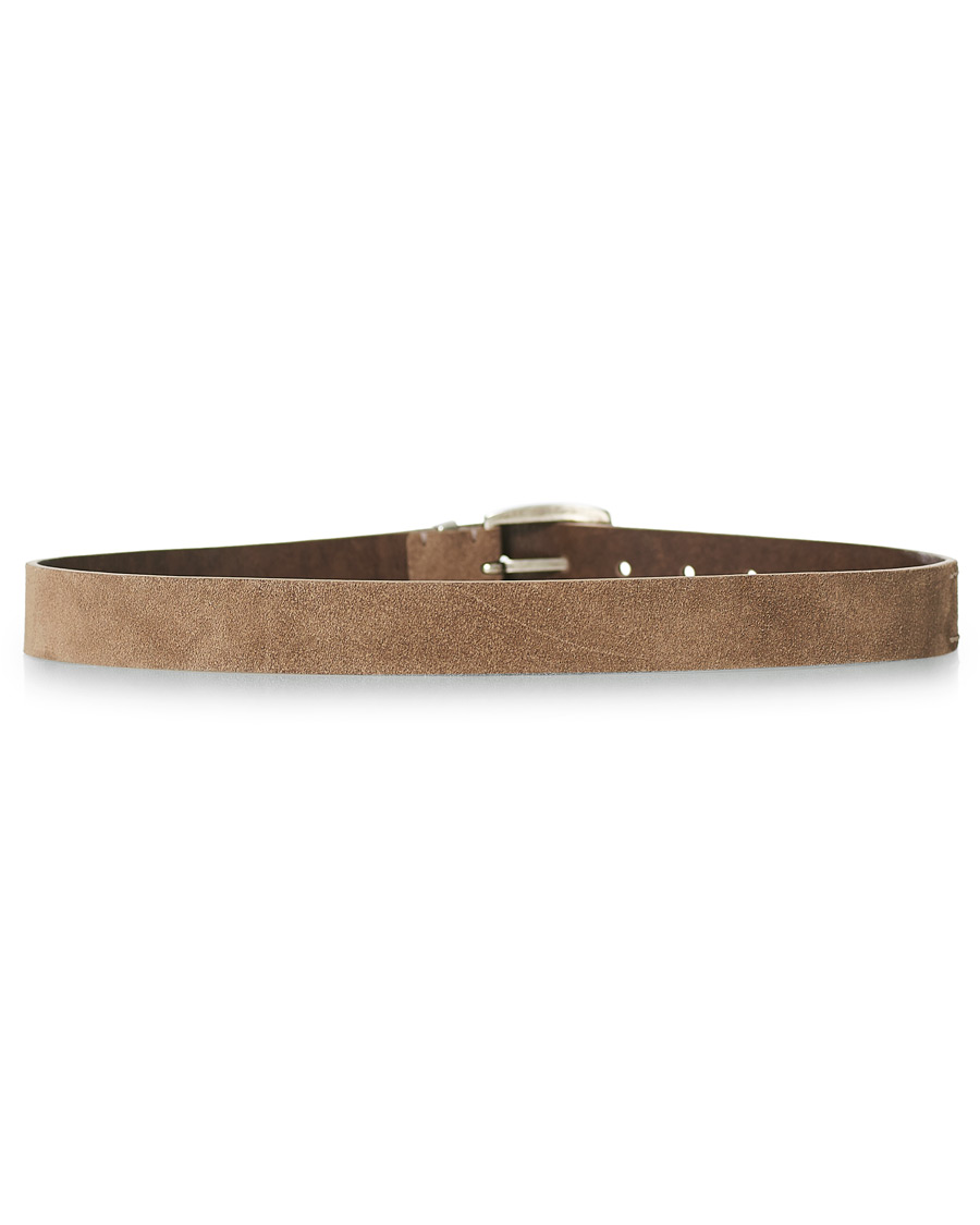 Herre | Brunello Cucinelli Plain Belt Brown Suede | Brunello Cucinelli | Plain Belt Brown Suede