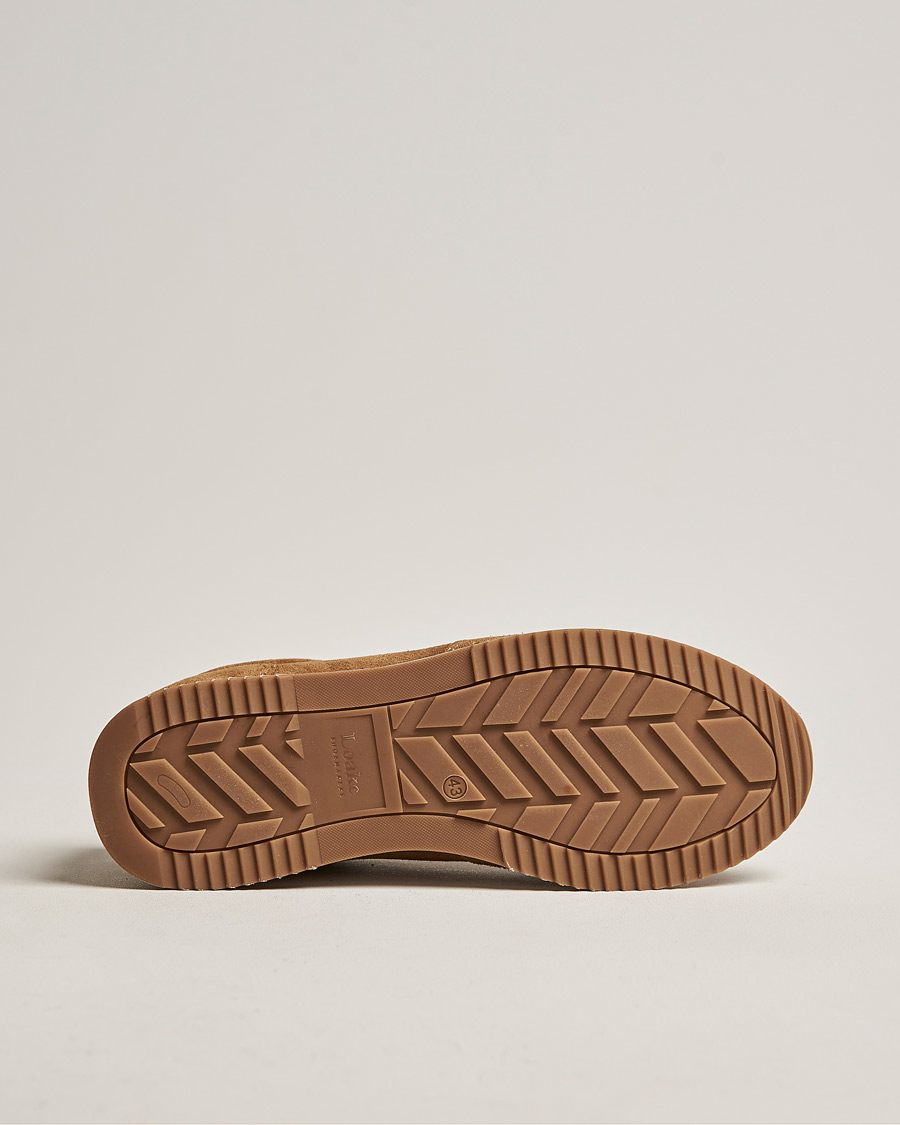 Herre | Sneakers | Design Loake | Bannister Running Sneaker Tan Suede
