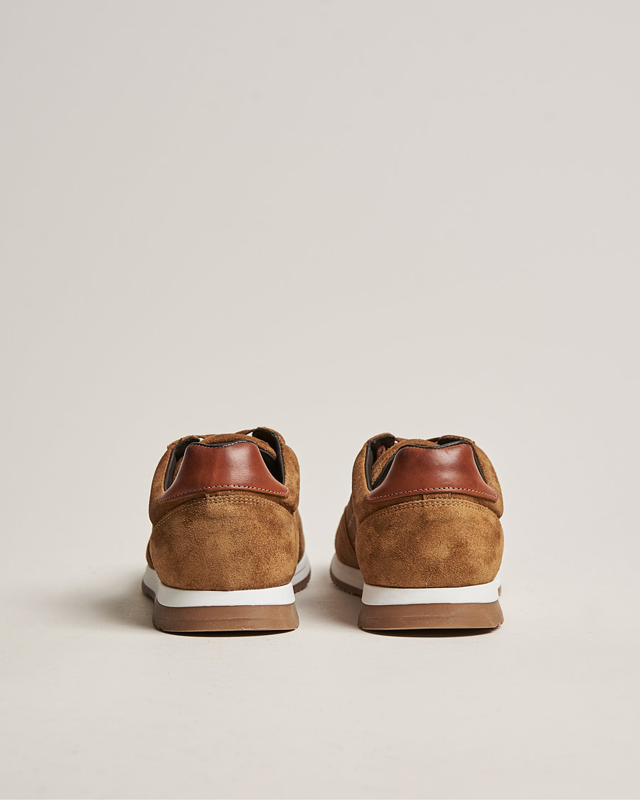 Herre | Sneakers | Design Loake | Bannister Running Sneaker Tan Suede