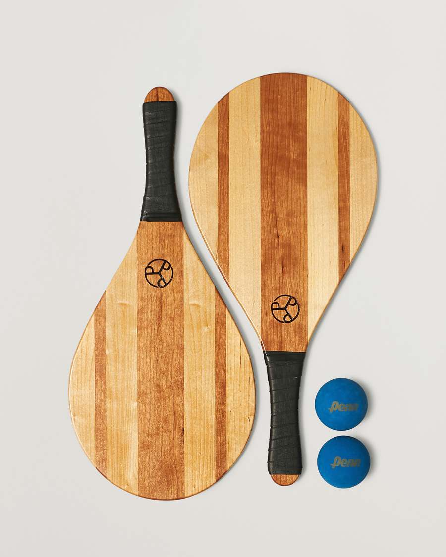 Herre | Please Please Please | Please Please Please | Haverdal Cherry Wood/Birch Beach Bat Set