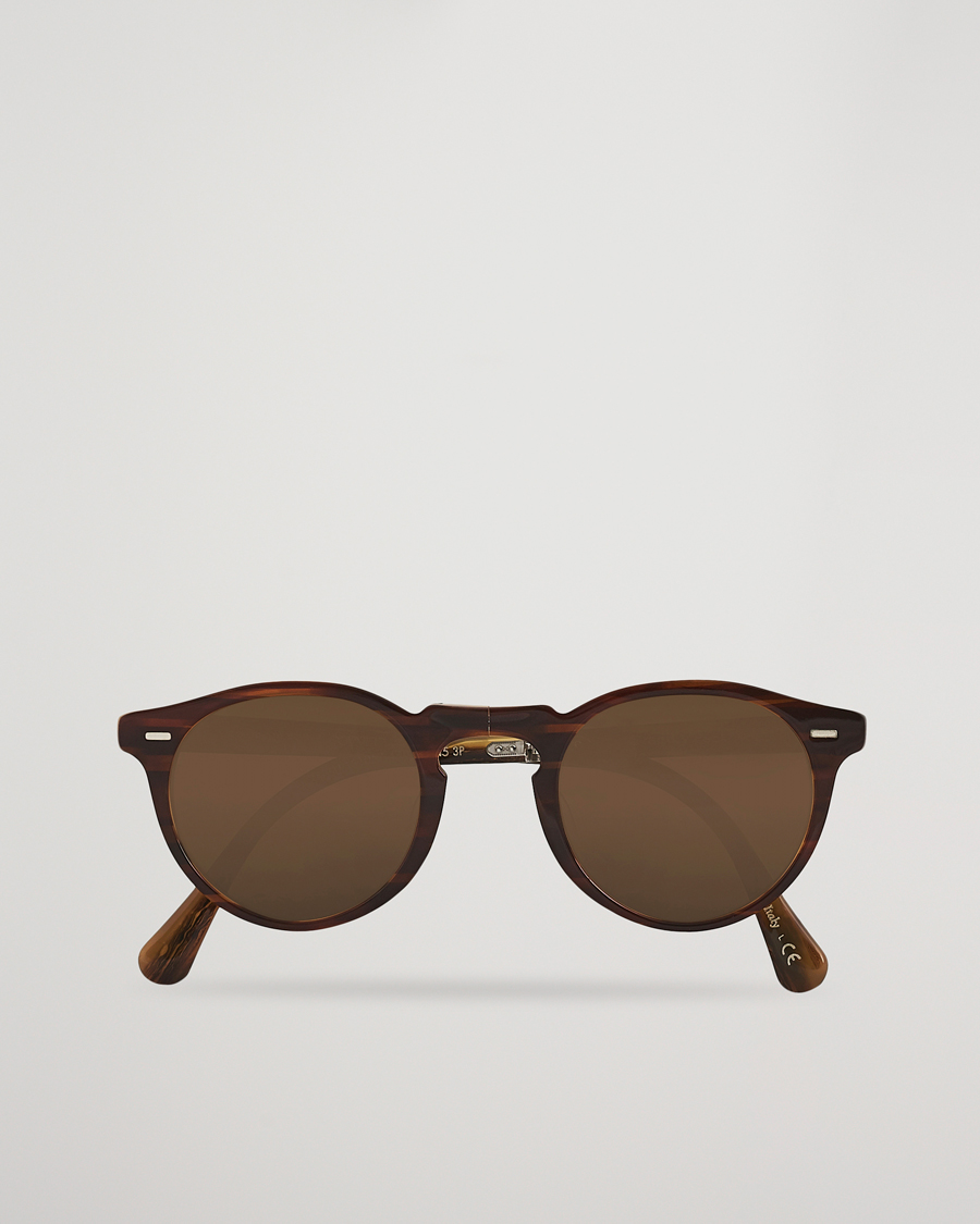 Herre | Oliver Peoples Gregory Peck 1962 Folding Sunglasses Dark Brown | Oliver Peoples | Gregory Peck 1962 Folding Sunglasses Dark Brown