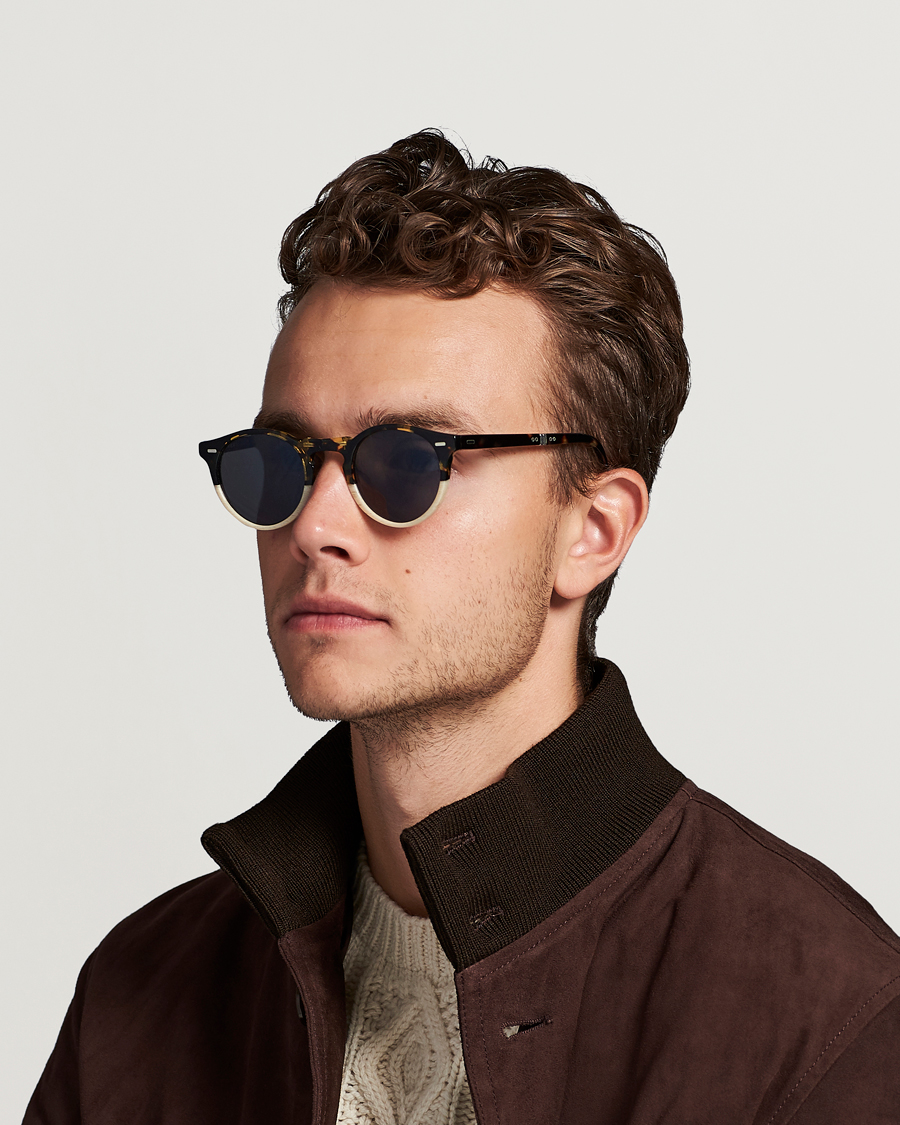 Herre | Oliver Peoples Gregory Peck 1962 Folding Sunglasses Brown/Honey | Oliver Peoples | Gregory Peck 1962 Folding Sunglasses Brown/Honey