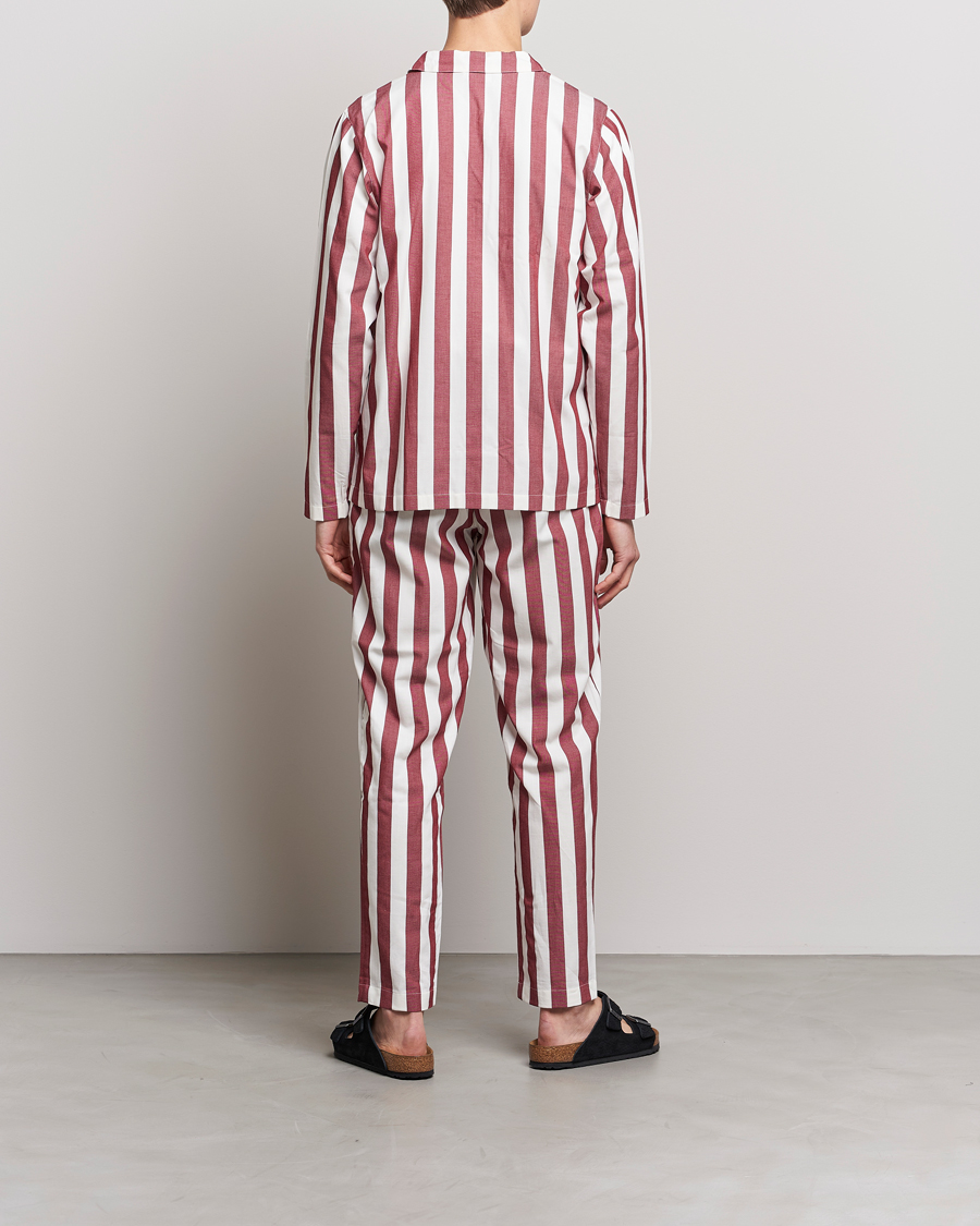Herre | | Nufferton | Uno Striped Pyjama Set Red/White