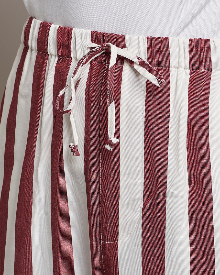 Herre | Pyjamaser og badekåper | Nufferton | Uno Striped Pyjama Set Red/White