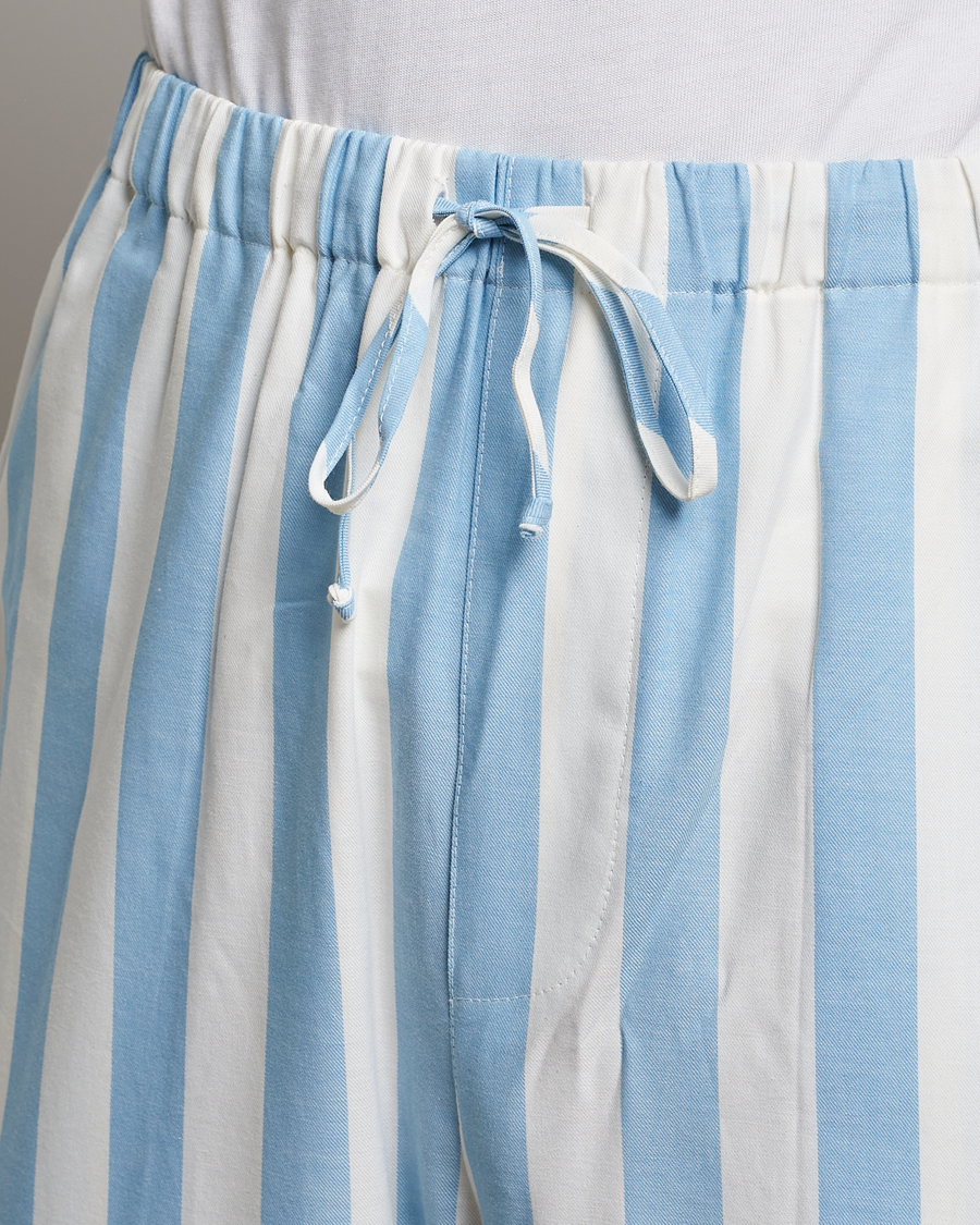 Herre | Pyjamaser og badekåper | Nufferton | Uno Striped Pyjama Set Blue/White
