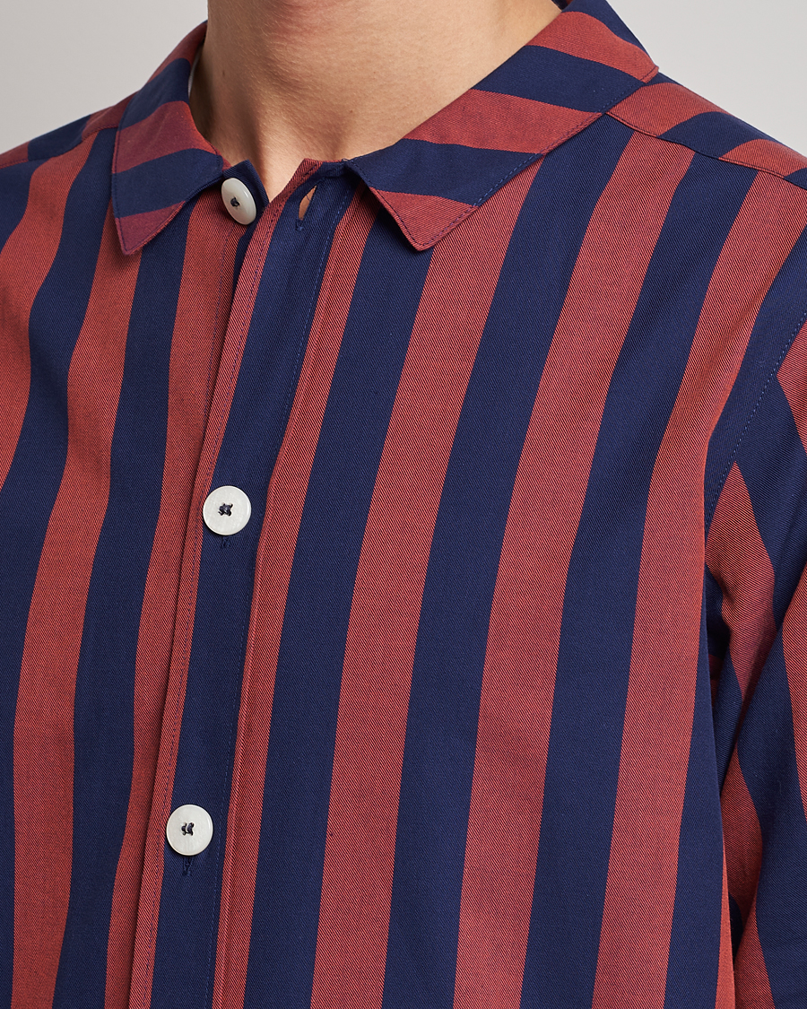 Herre | | Nufferton | Uno Striped Pyjama Set Blue/Red