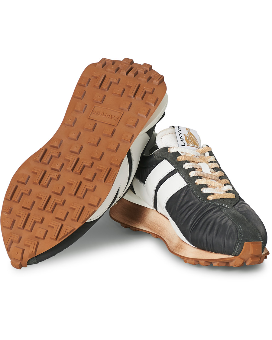 Herre | Lanvin Nylon Running Sneaker Grey | Lanvin | Nylon Running Sneaker Grey