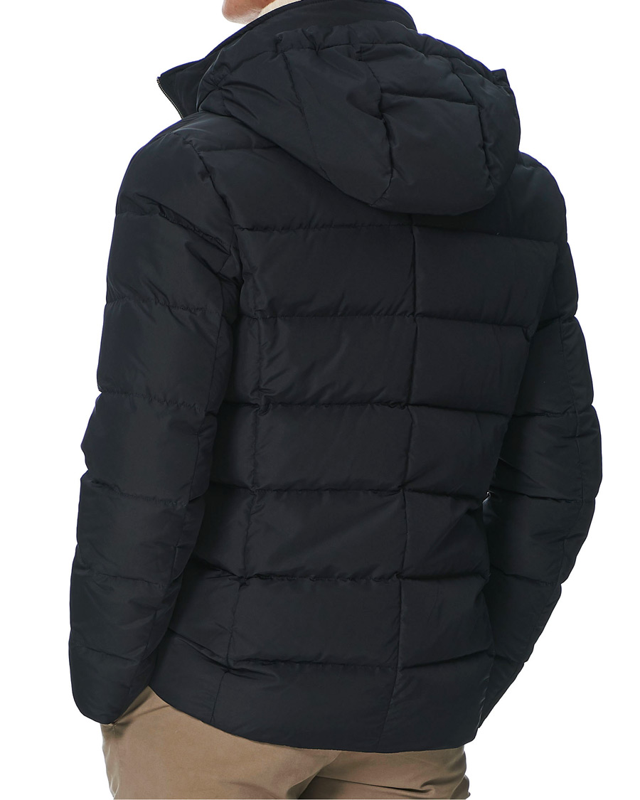Herre | Jakker | Canali | Double Breasted Down Jacket Navy