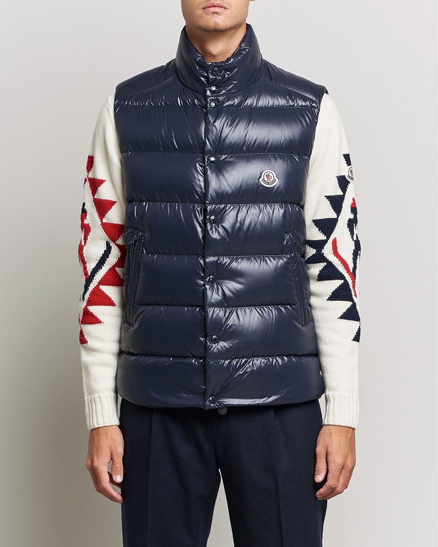 Herre | Vester | Moncler | Tibb Down Vest Navy
