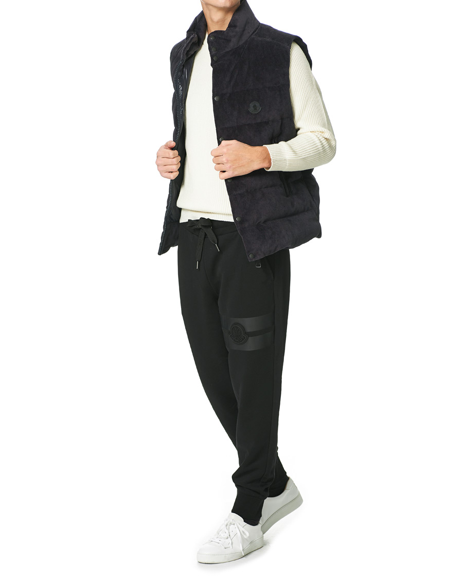 Herre | Jakker | Moncler | Tibb Corduroy Down Vest Navy