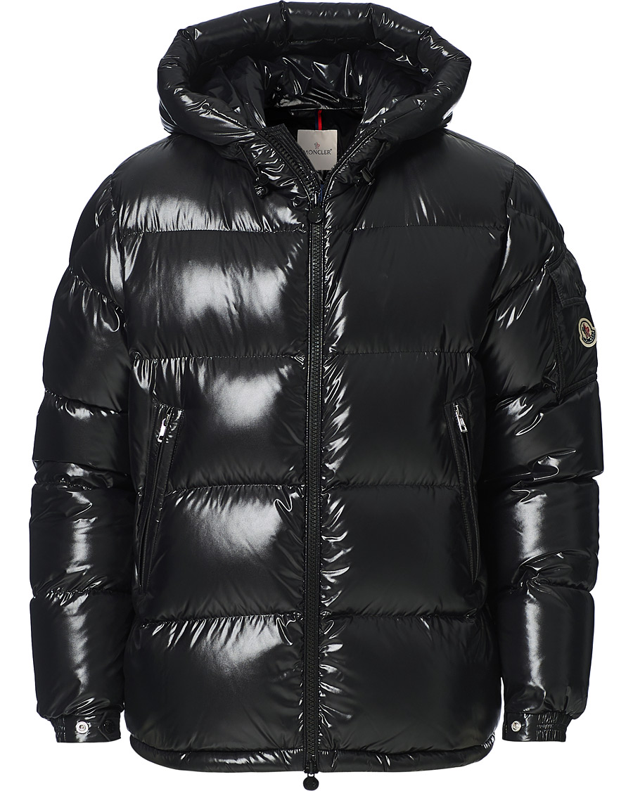 Herre | Jakker | Moncler | Ecrins Gloss Down Jacket Black