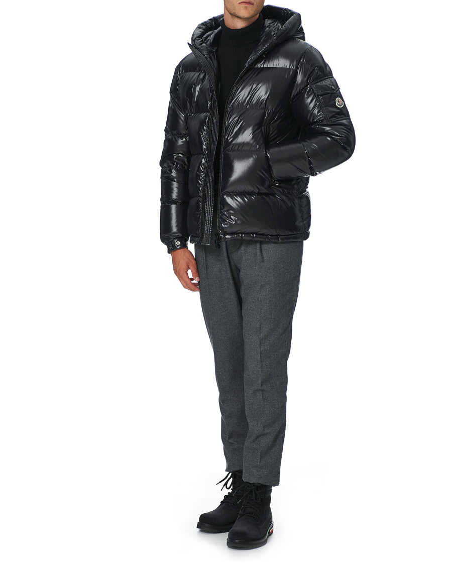 Herre | Jakker | Moncler | Ecrins Gloss Down Jacket Black