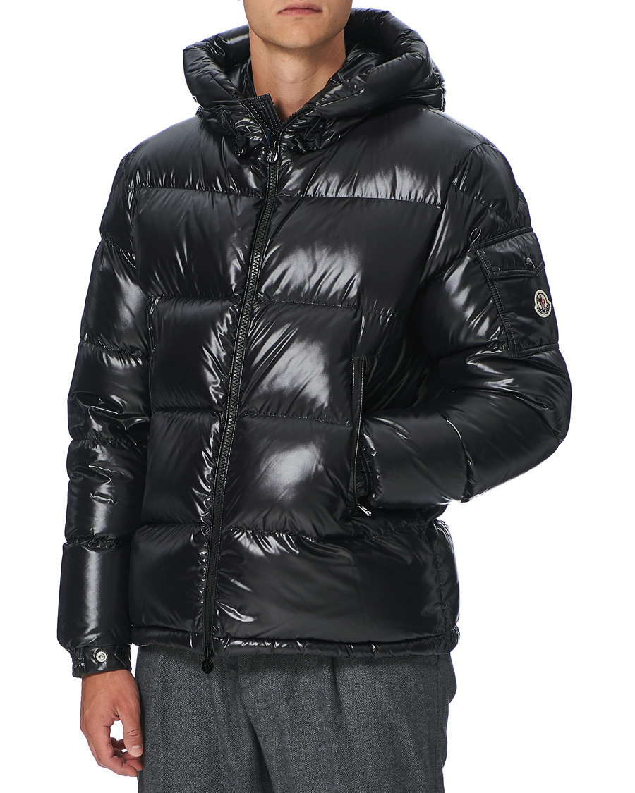 Herre | Jakker | Moncler | Ecrins Gloss Down Jacket Black