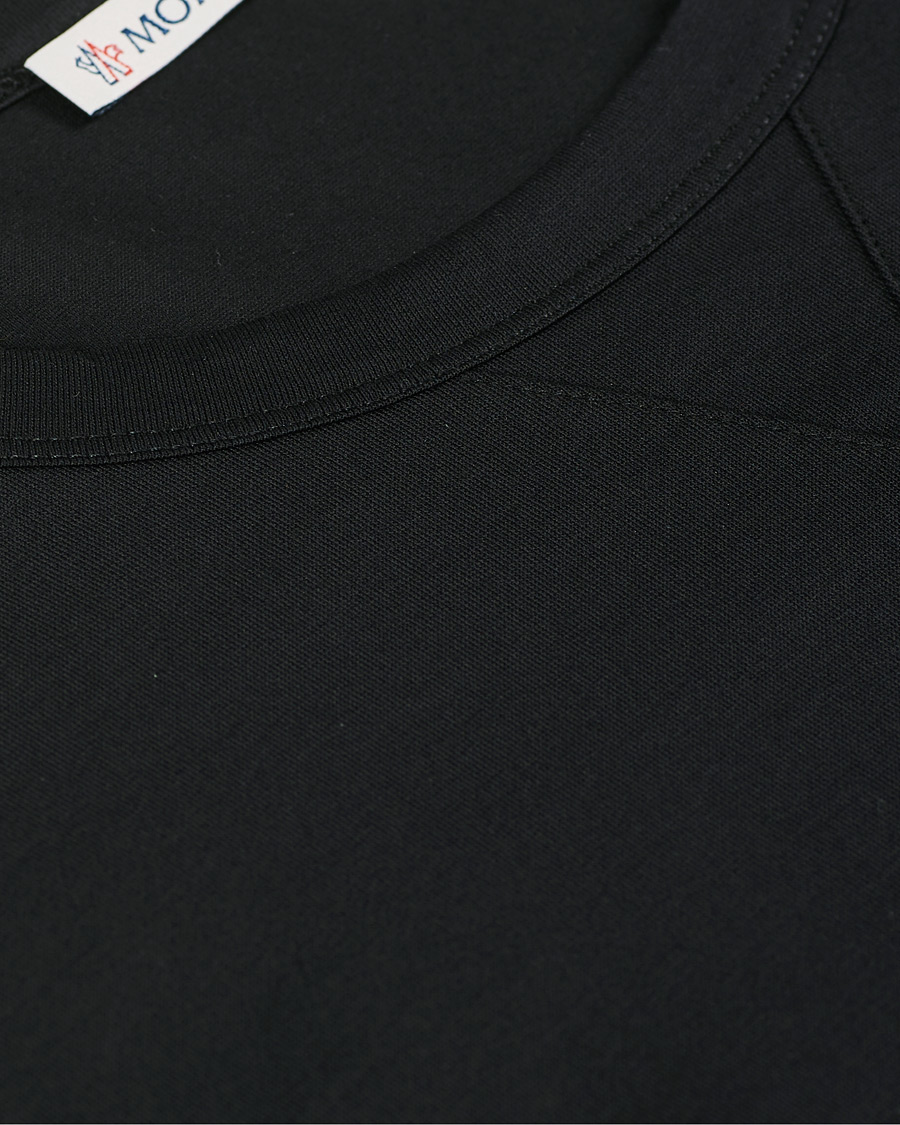 Herre | T-Shirts | Moncler | Patch Logo Tee Black