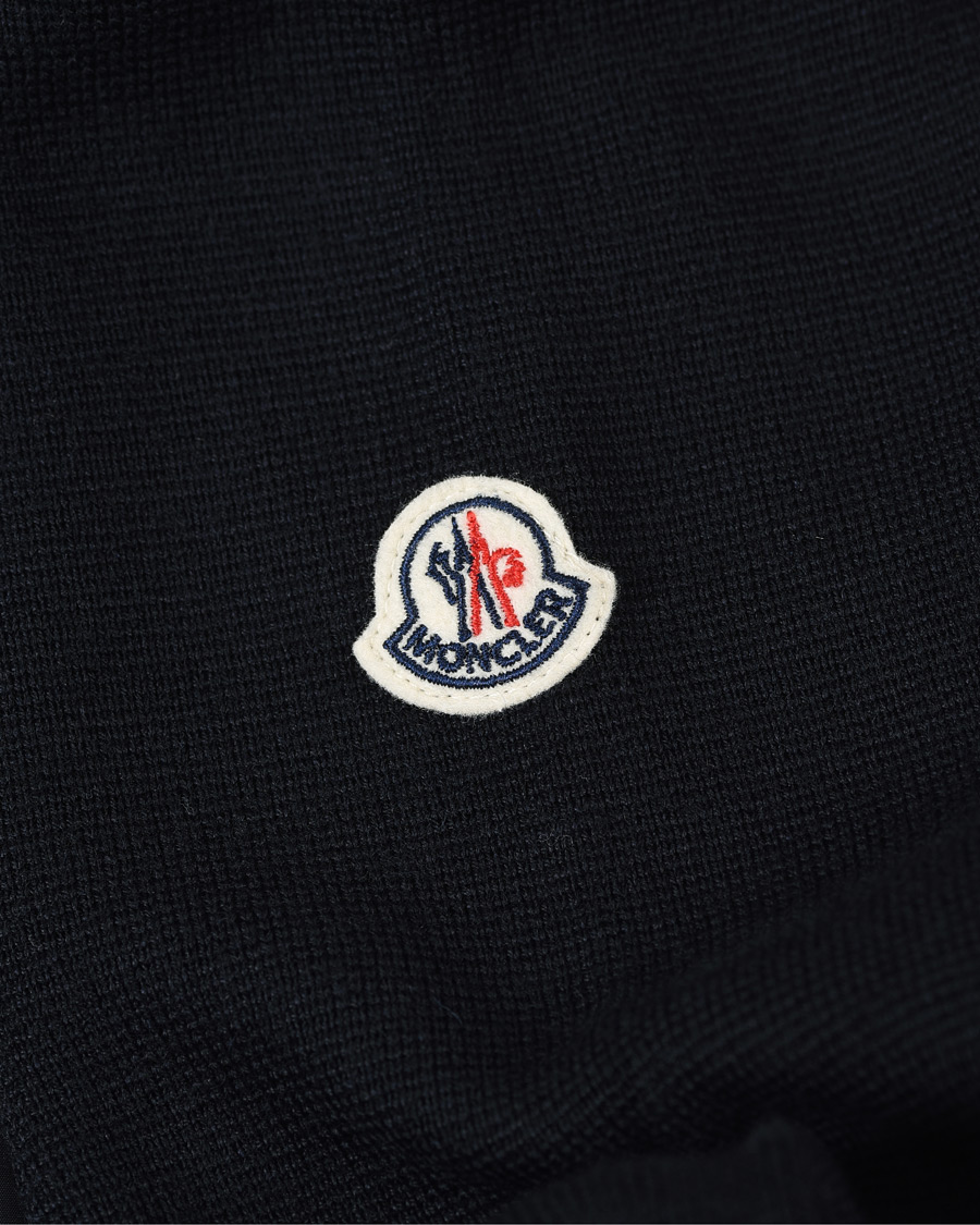 Herre | Gensere | Moncler | Hybrid Zip Sweater Navy