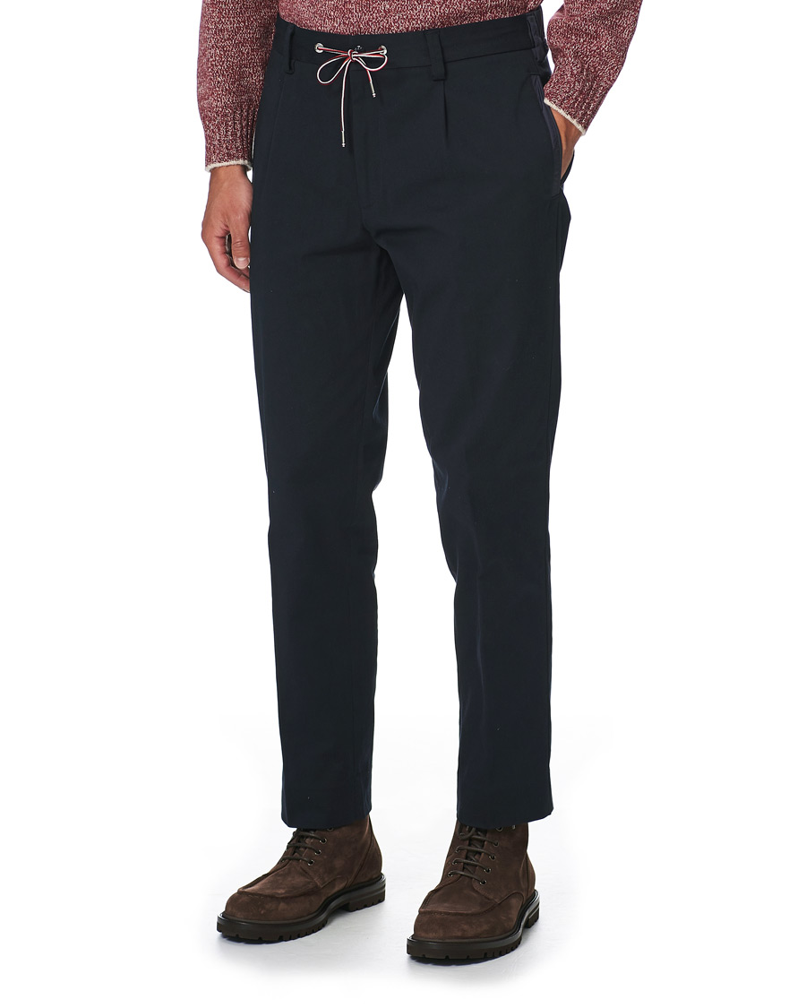 Herre | Bukser | Moncler | Drawstring Trousers Navy
