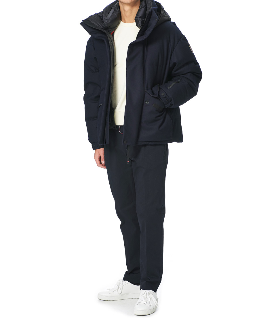 Herre | Jakker | Moncler Grenoble | Gressan English Flannel Down Jacket Navy