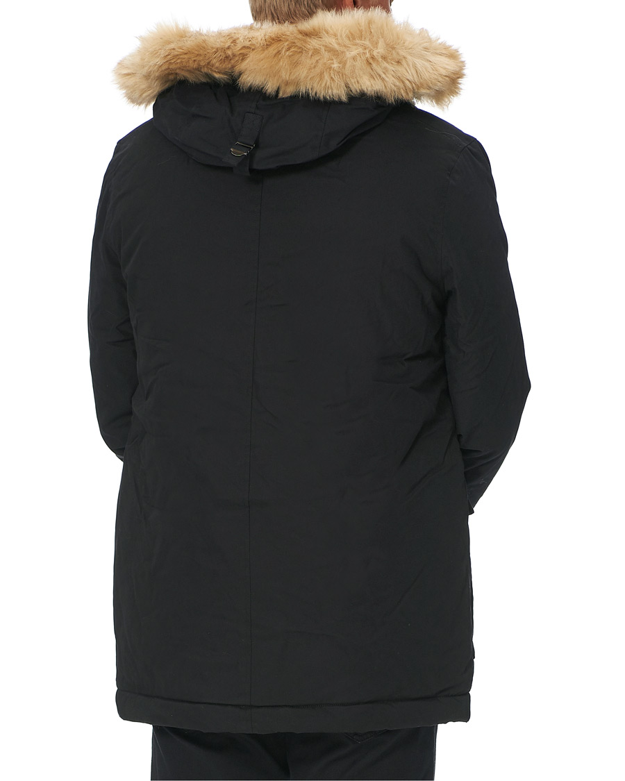 Herre | Jakker | Lyle & Scott | Winter Weight Micro Fleece Parka Black