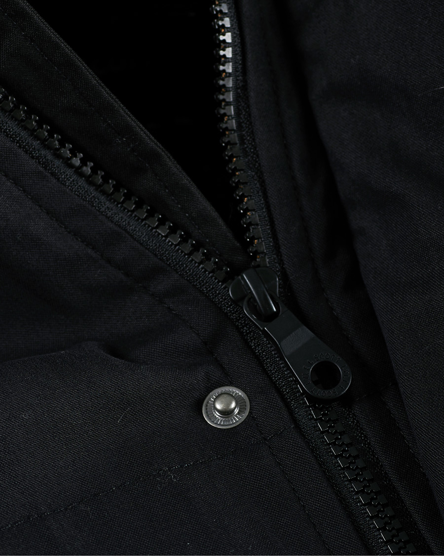 Herre | Jakker | Lyle & Scott | Winter Weight Micro Fleece Parka Black