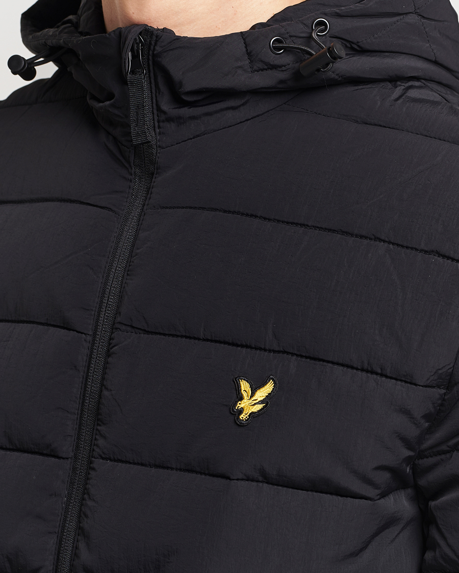 Herre | Jakker | Lyle & Scott | Lightweight Puffer Jacket Jet Black