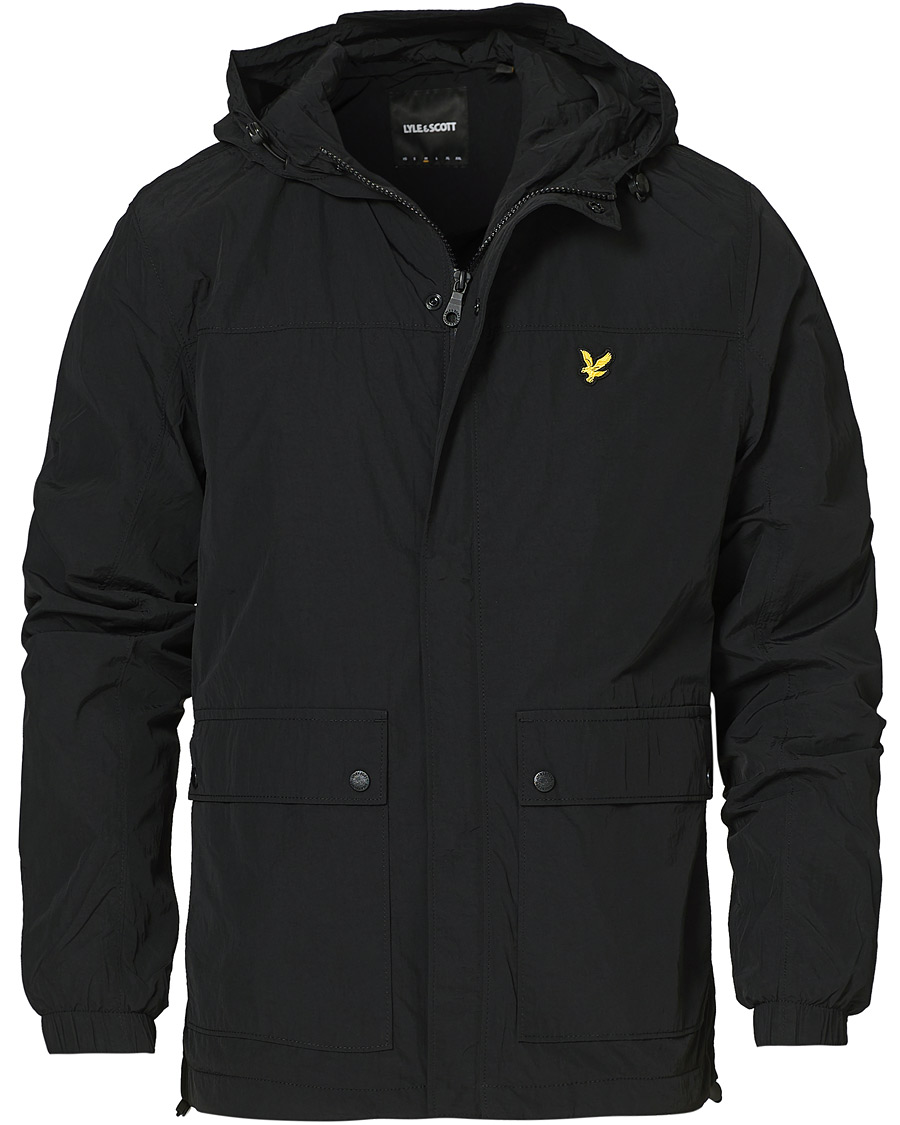 Herre | Jakker | Lyle & Scott | Hooded Pocket Jacket Black
