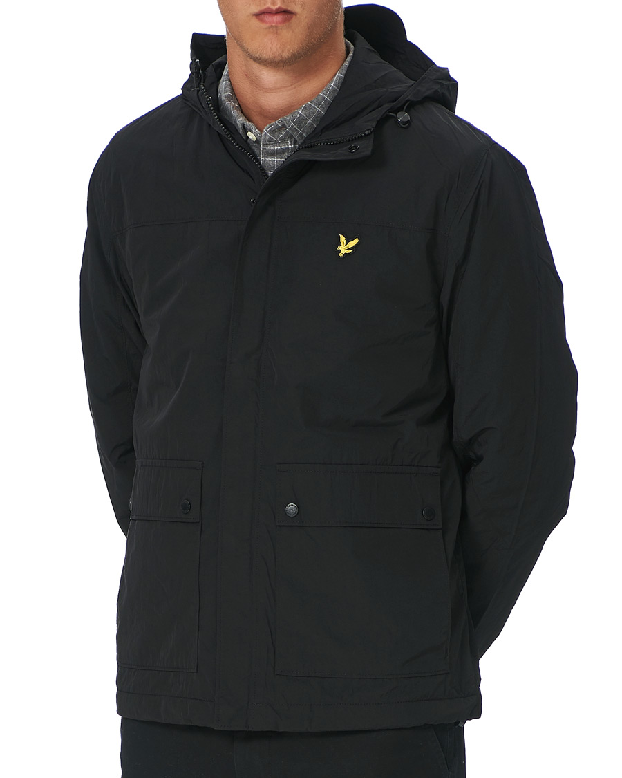 Herre | Jakker | Lyle & Scott | Hooded Pocket Jacket Black