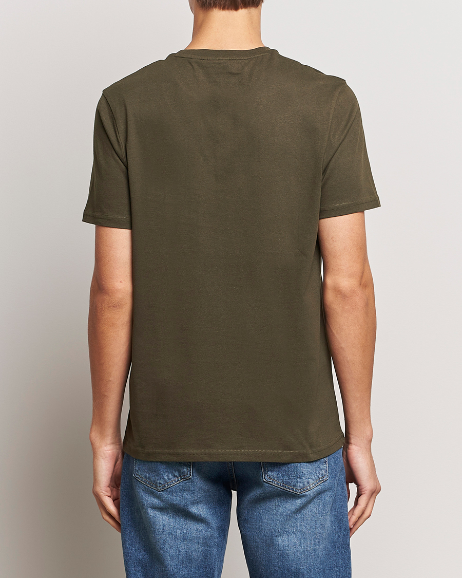 Herre | T-Shirts | Lyle & Scott | Cotton Crew Neck T-Shirt Olive