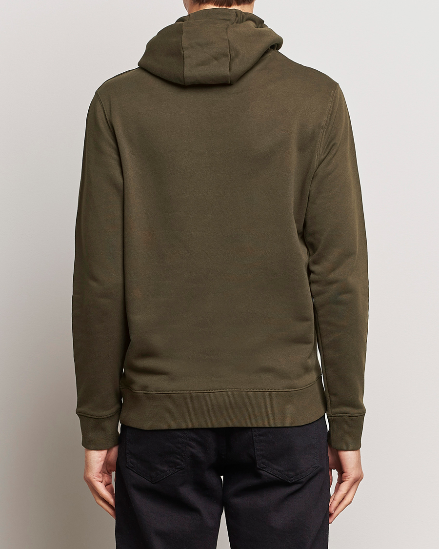 Herre | Gensere | Lyle & Scott | Organic Cotton Pullover Hoodie Olive