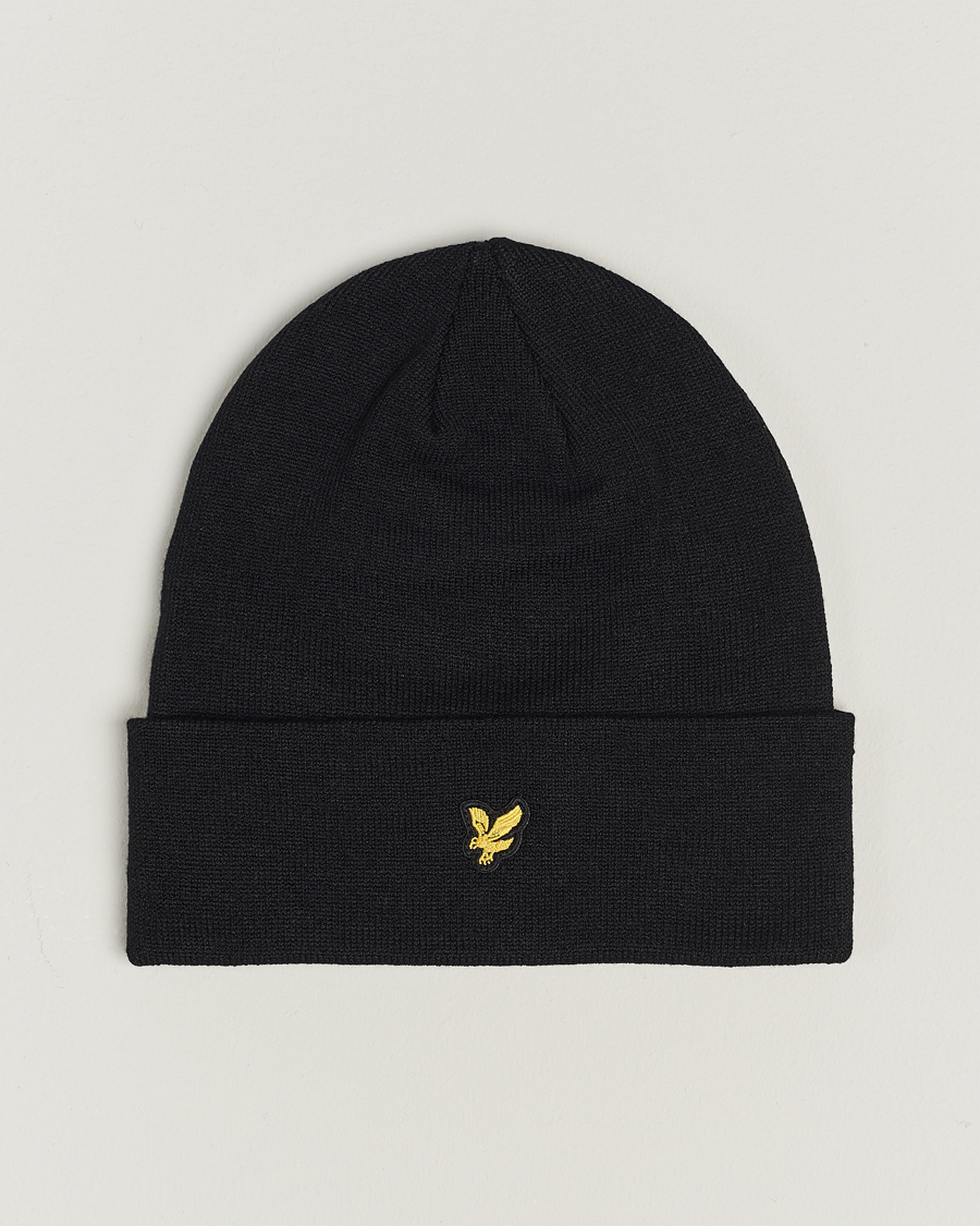 Herre | Lyle & Scott Beanie True Black | Lyle & Scott | Beanie True Black