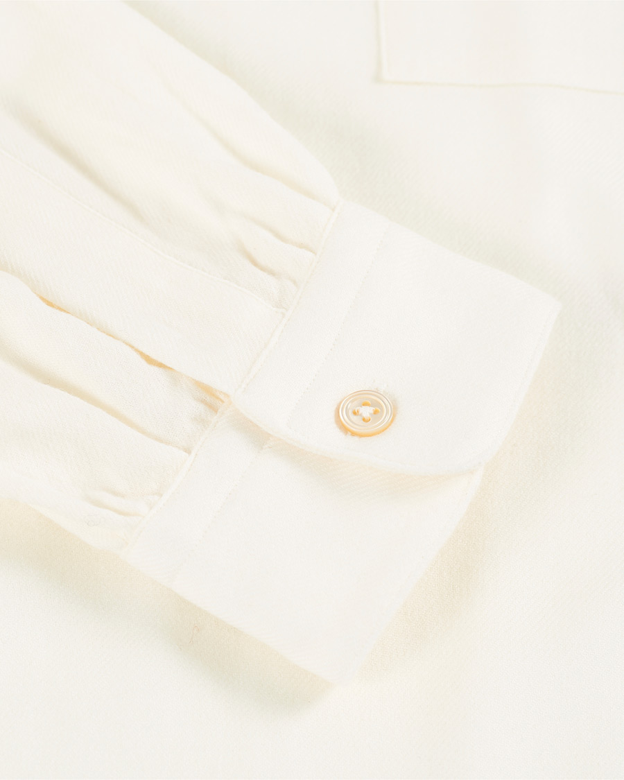 Herre | Skjorter | Camoshita | Band Collar Shirt Off White