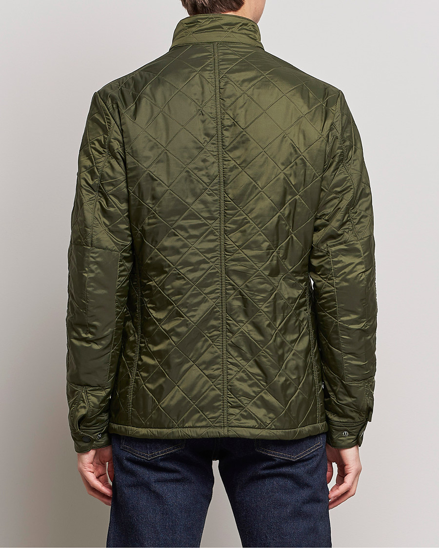 Herre | Jakker | Barbour International | Ariel Polarquilt International Jacket Olive