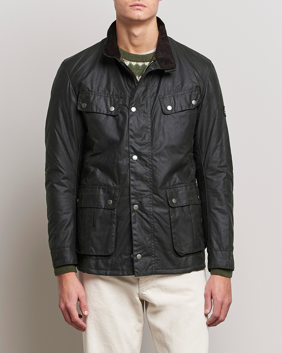 Herre | Best of British | Barbour International | Duke Jacket Sage