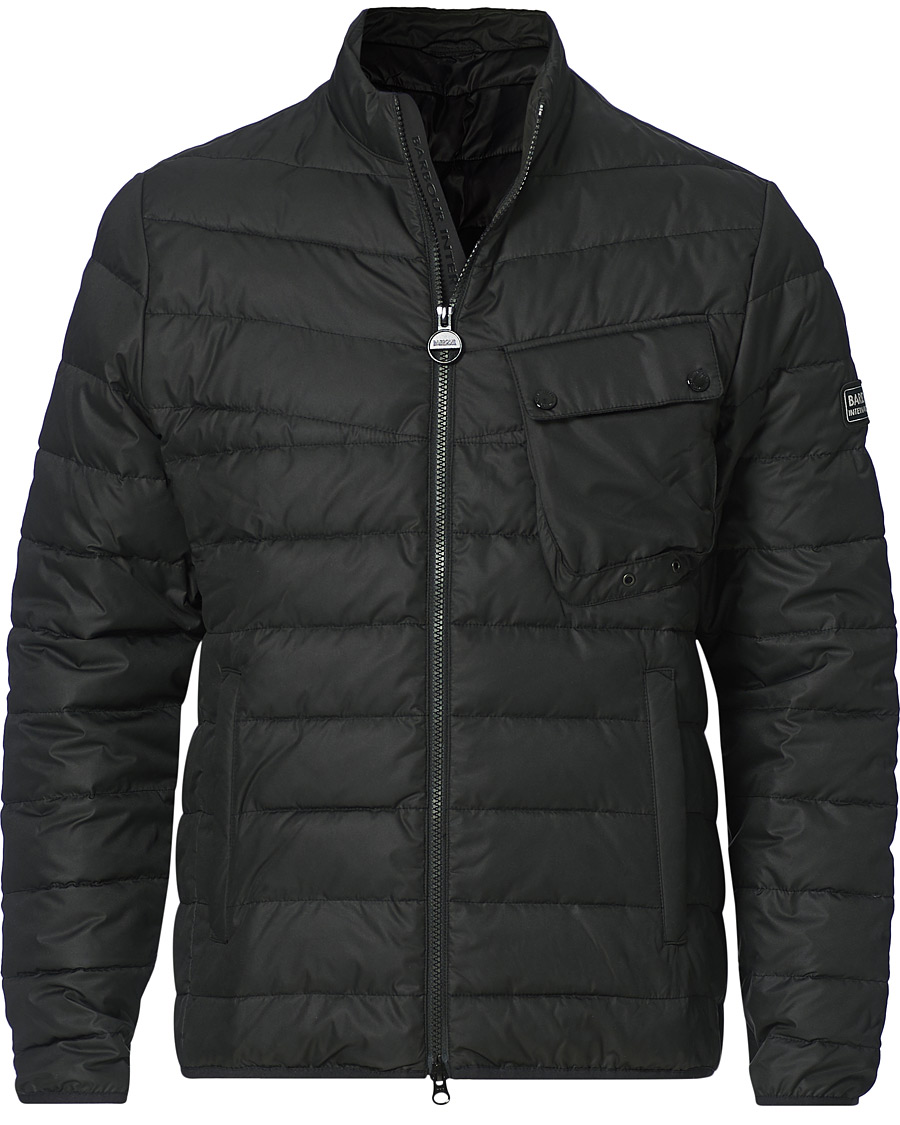 Herre | Jakker | Barbour International | Winter Chain Baffle Quilt Jacket Black