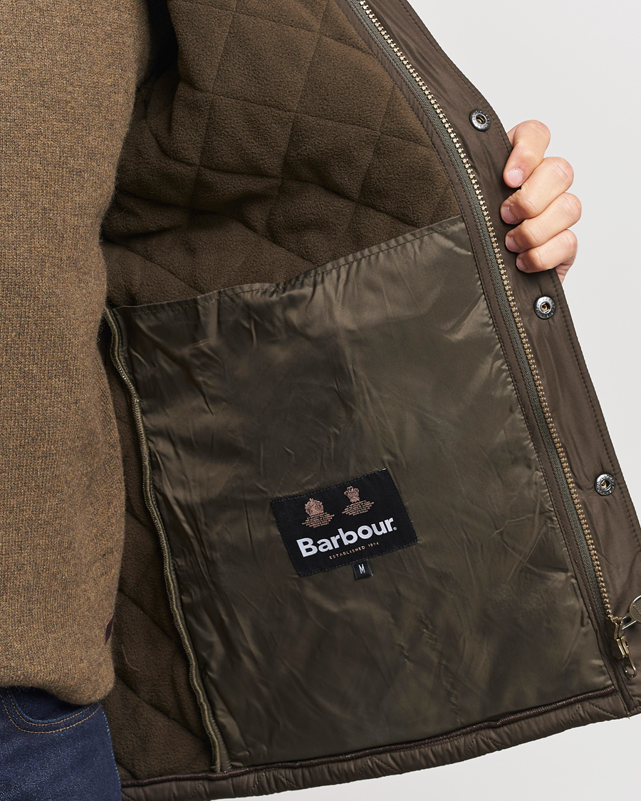 Herre | Jakker | Barbour Lifestyle | Powell Quilted Jacket Olive