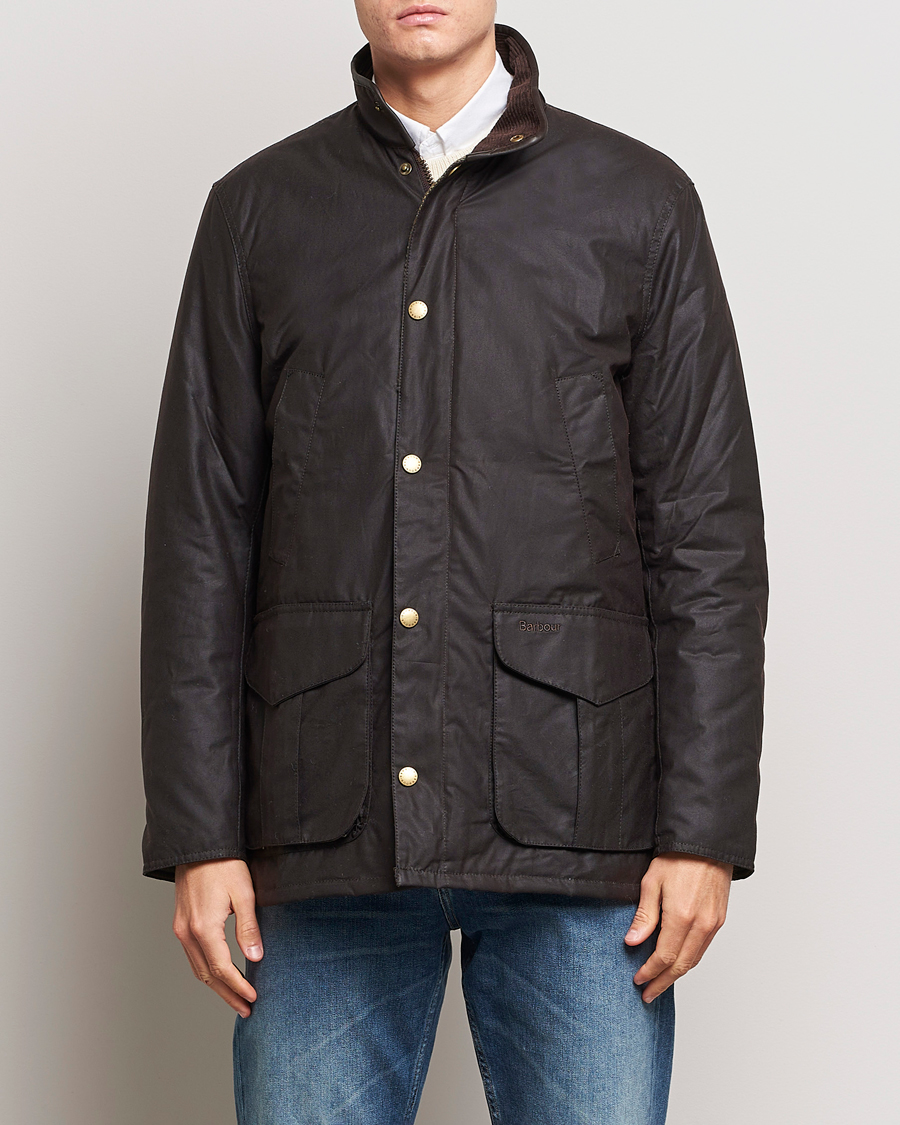 Herre | Høstjakker | Barbour Lifestyle | Hereford Wax Jacket Rustic