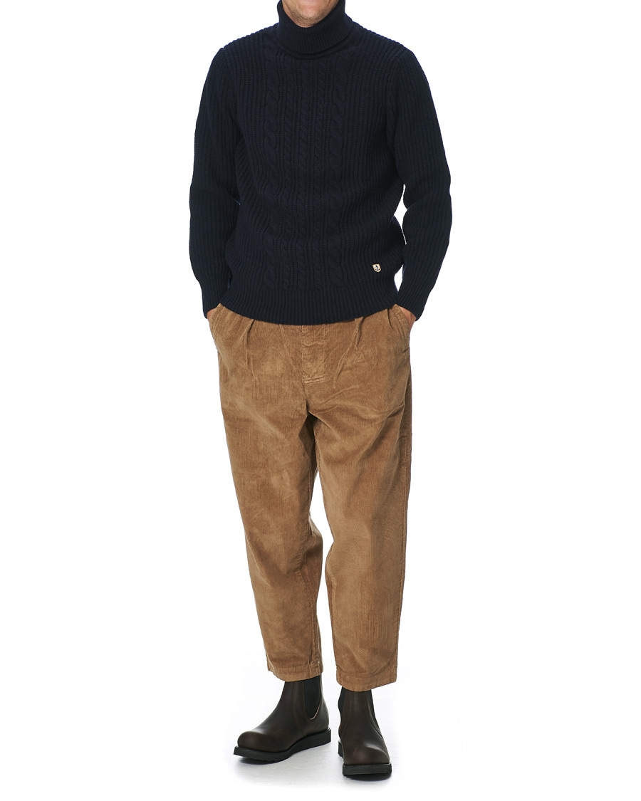 Herre | Bukser | Barbour White Label | Frank Corduroy Trousers Sandstone