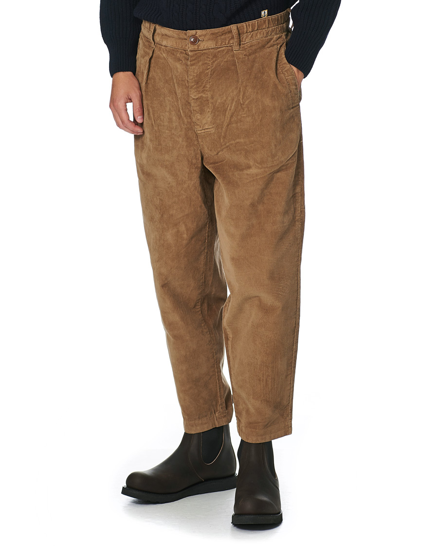 Herre | Bukser | Barbour White Label | Frank Corduroy Trousers Sandstone