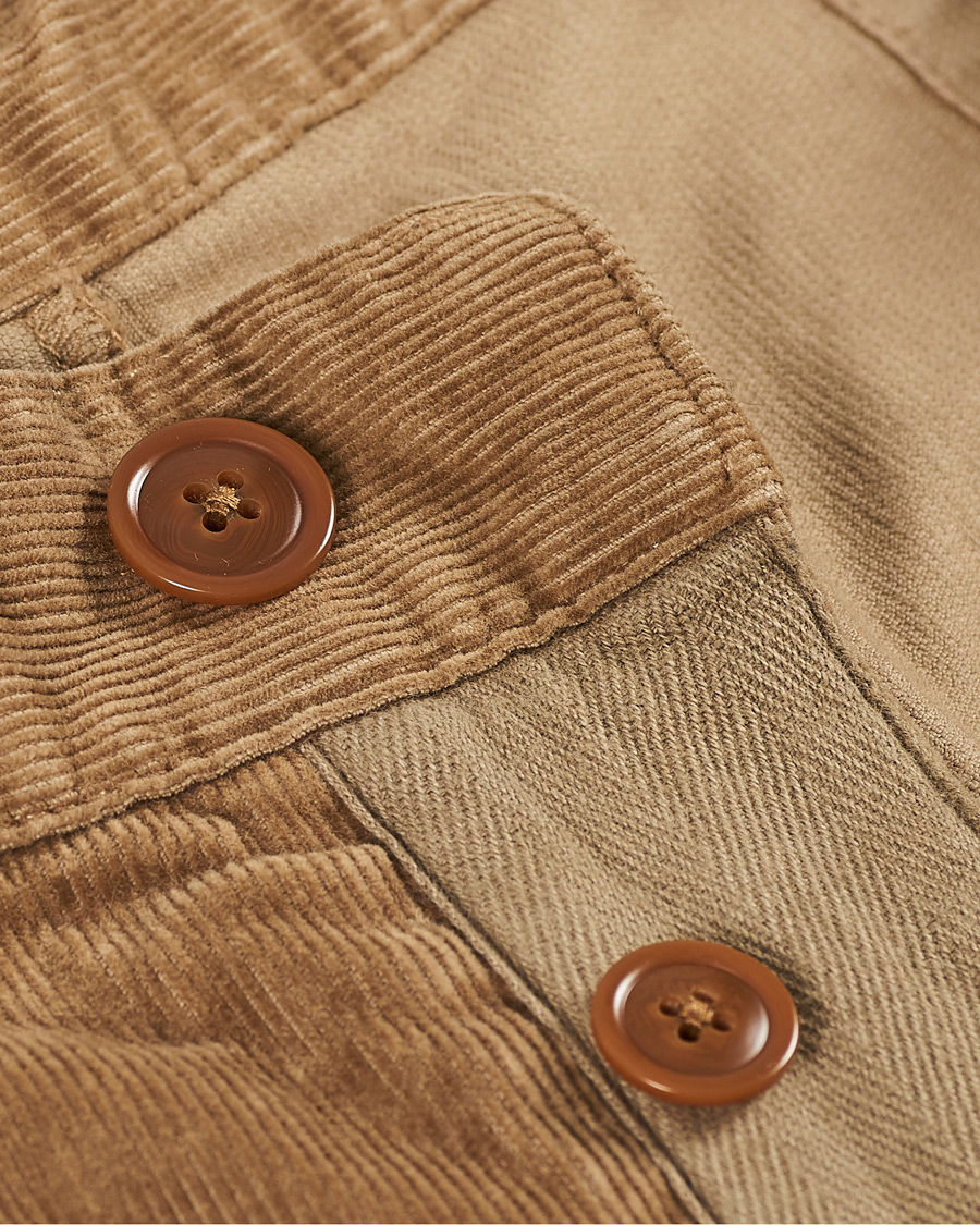 Herre | Bukser | Barbour White Label | Frank Corduroy Trousers Sandstone
