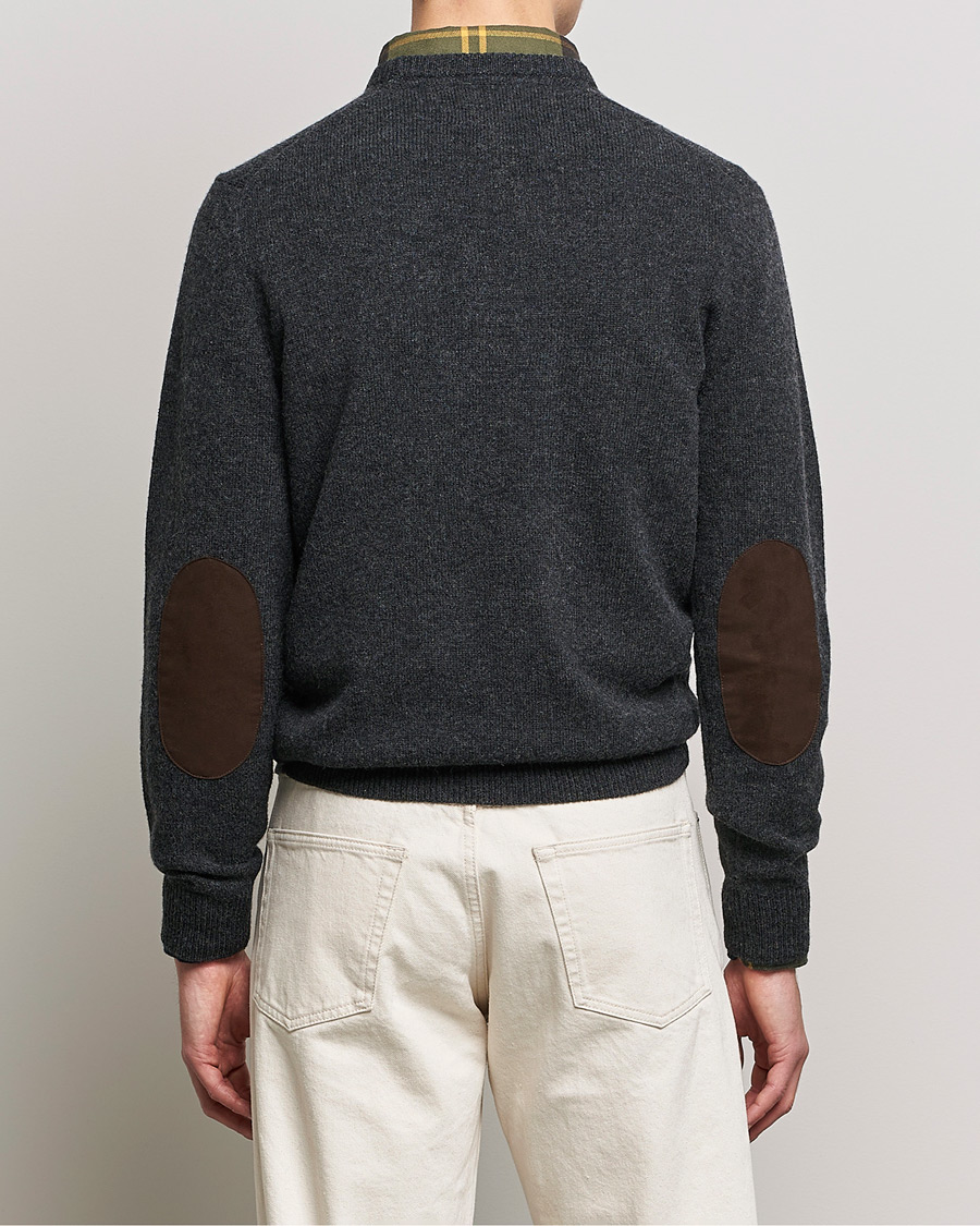 Herre | Gensere | Barbour Lifestyle | Patch Crew Charcoal