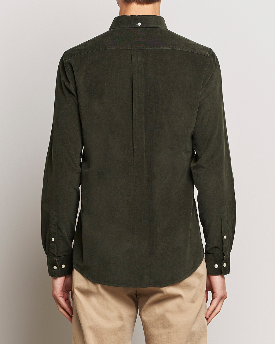 Herre | Skjorter | Barbour Lifestyle | Ramsey Corduroy Shirt Forest