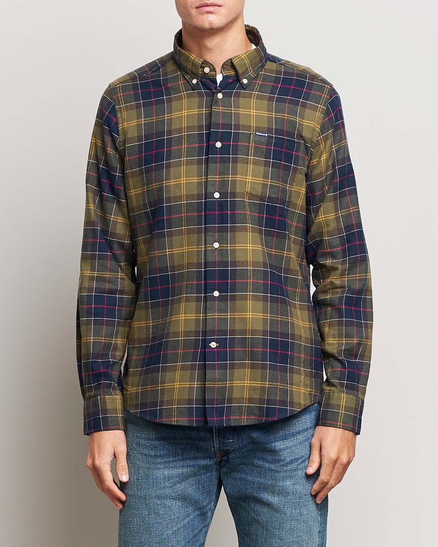 Herre |  | Barbour Lifestyle | Flannel Check Shirt Classic Tartan