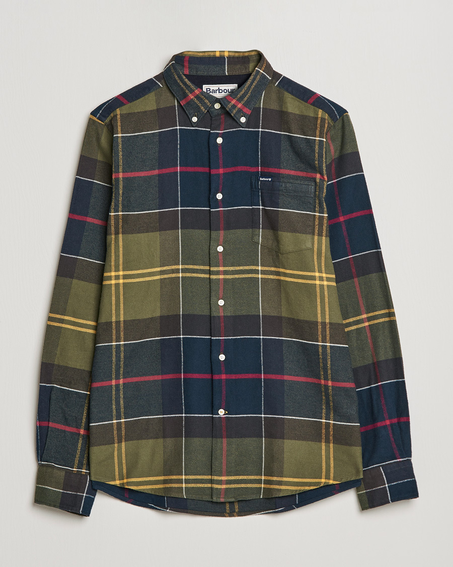 Herre | Skjorter | Barbour Lifestyle | Ederton Flannel Check Shirt Classic Tartan