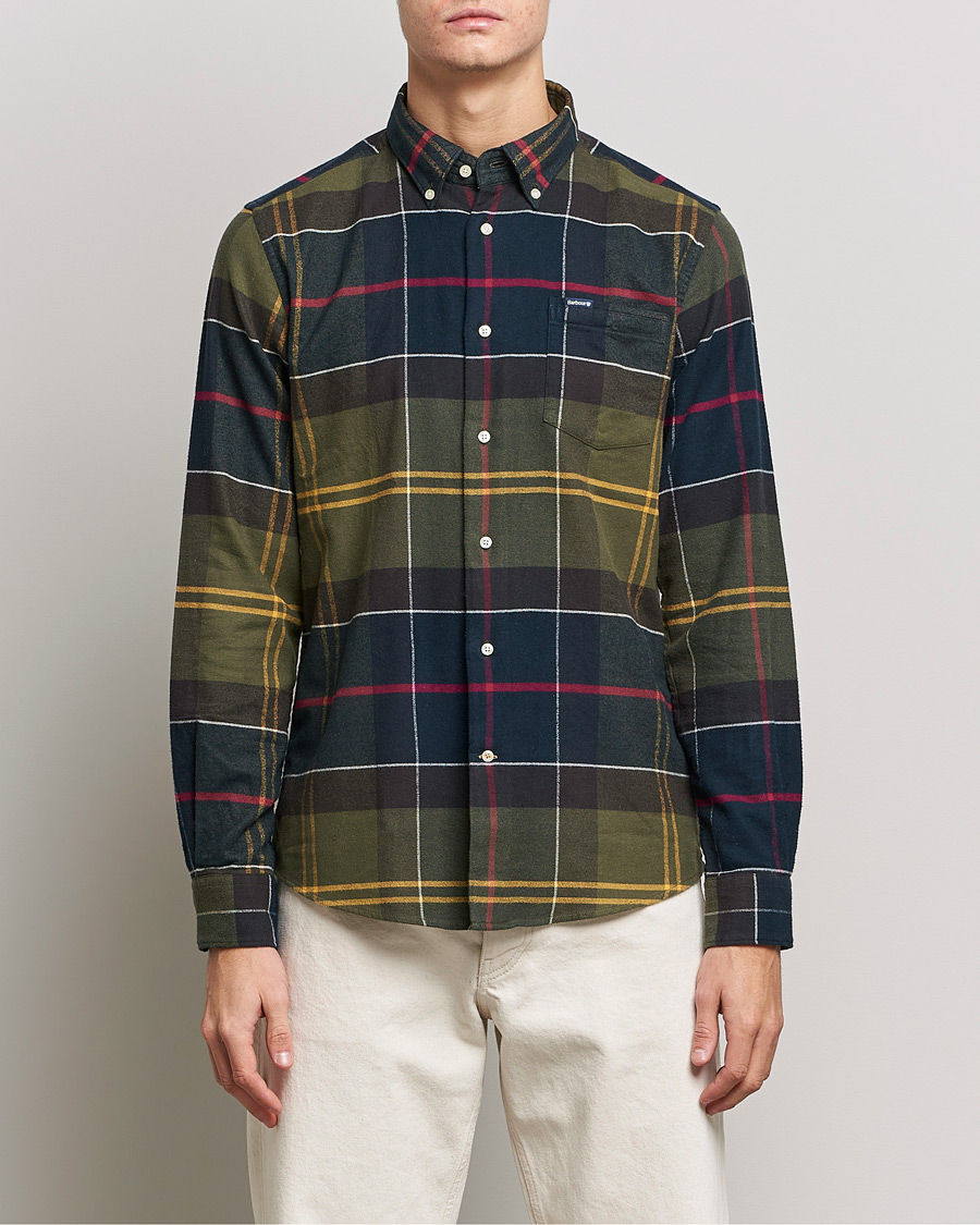 Herre | Avdelinger | Barbour Lifestyle | Edderton Flannel Check Shirt Classic Tartan
