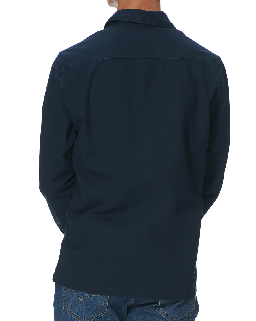 Herre | Skjorter | Barbour Lifestyle | Essential Twill Overshirt Navy