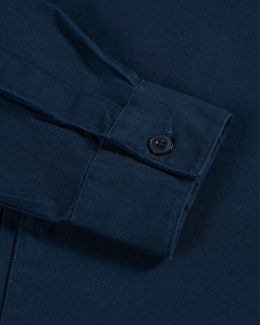 Herre | Skjorter | Barbour Lifestyle | Essential Twill Overshirt Navy