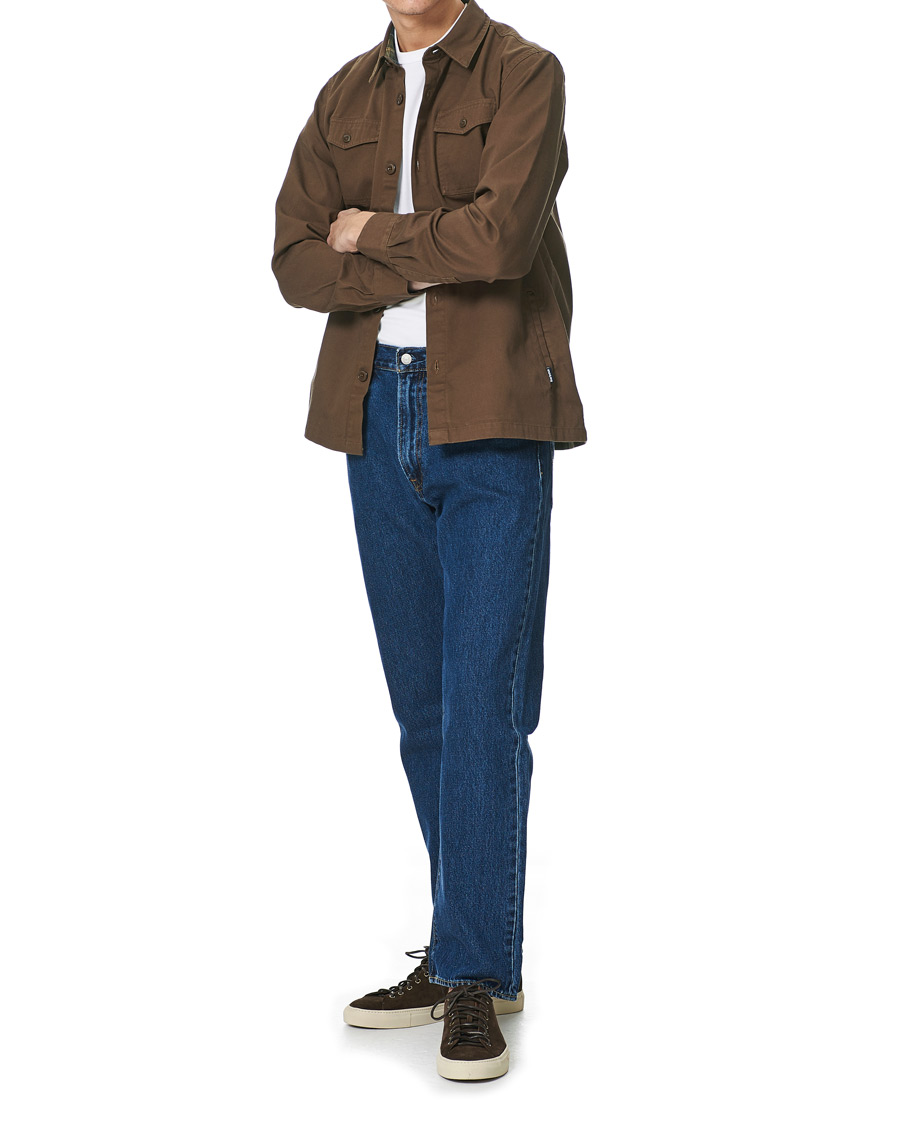 Herre | Skjorter | Barbour Lifestyle | Essential Twill Overshirt Sandstone