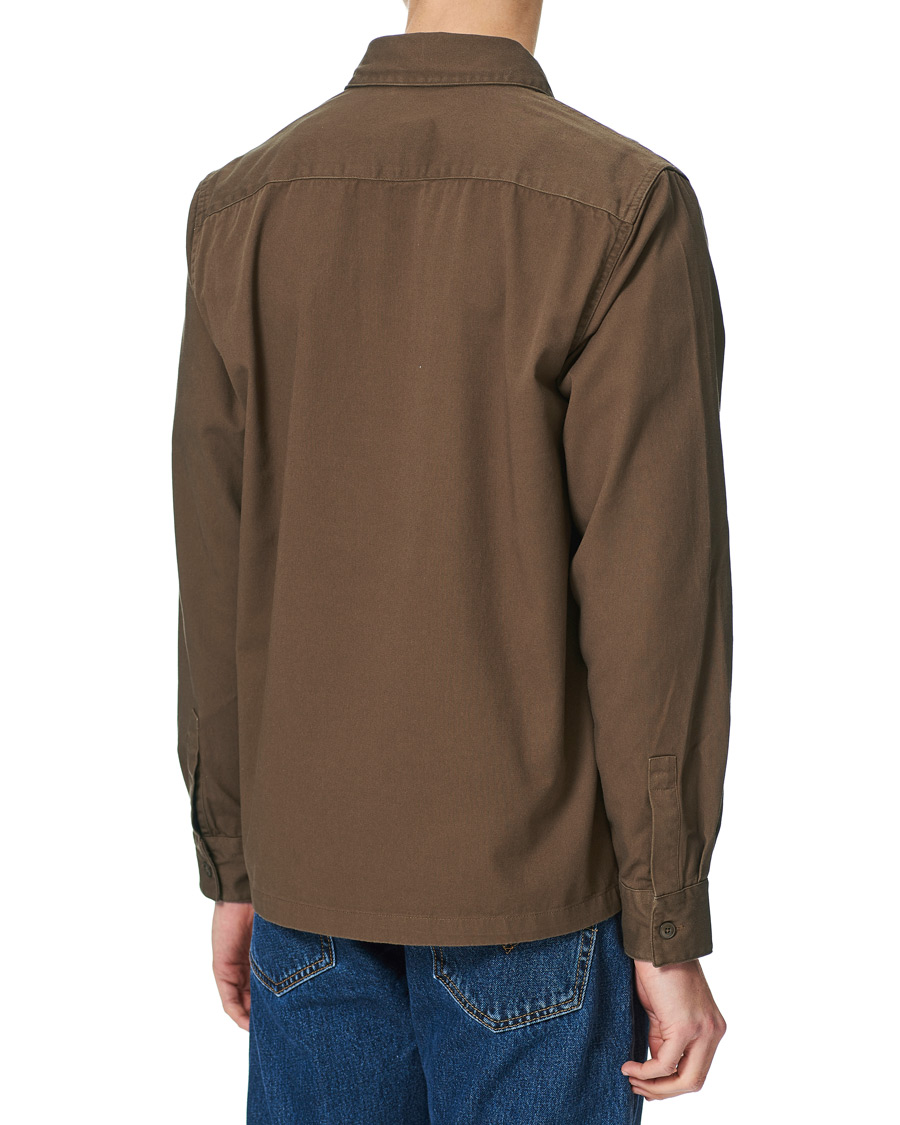 Herre | Skjorter | Barbour Lifestyle | Essential Twill Overshirt Sandstone