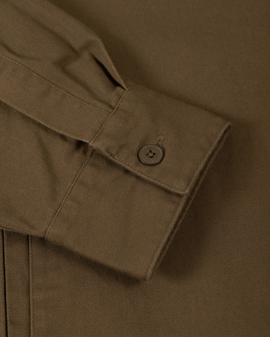 Herre | Skjorter | Barbour Lifestyle | Essential Twill Overshirt Sandstone