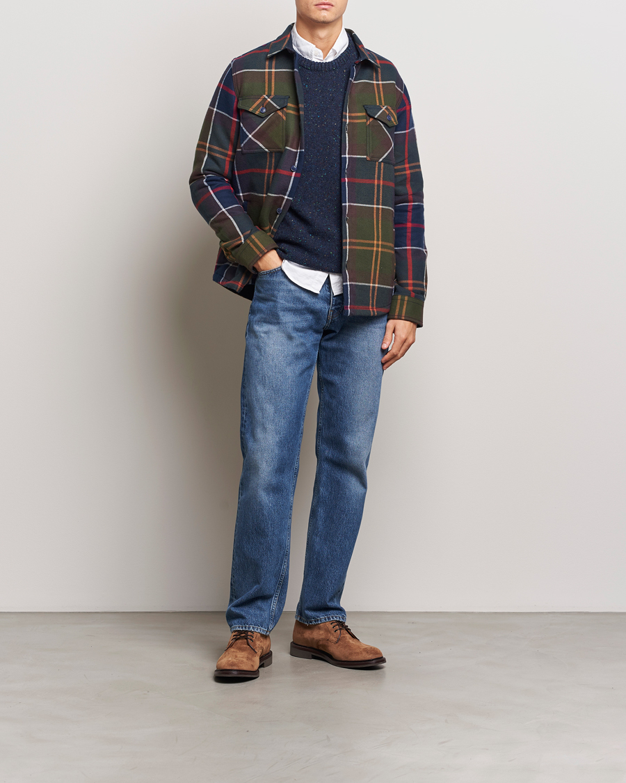 Herre | Skjorter | Barbour Lifestyle | Cannish Checked Cotton Overshirt Classic Tartan